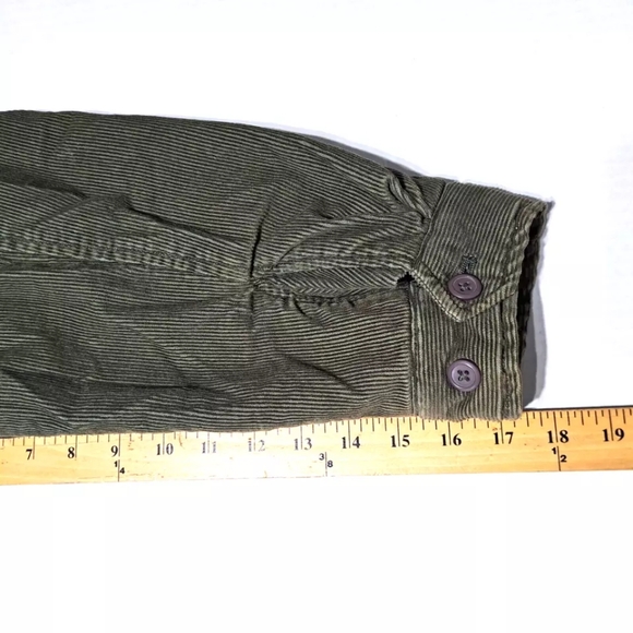 Corduroy VINTAGE Daniel Cremieux Golf Jacket Harrington Full Zip pockets outdoor - Picture 11 of 11